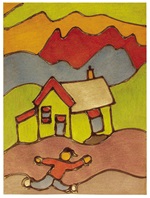 Glue-Lined Landscapes craft