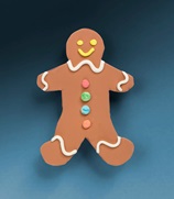 Gingerbread Magnet craft