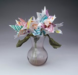 Accordion-Fold Flowers craft