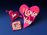 Stuck on You Heart Magnets craft