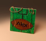 Sports on My Wall Plaque craft