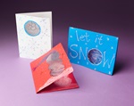 Snowy Window Cards craft