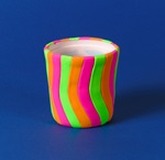 Swirly Neon Keep-It-Cup craft