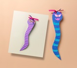 Bookmarks for BookWORMS craft