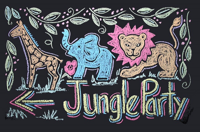 Jungle Party Here! craft