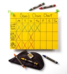 Weekly Chore Chart craft