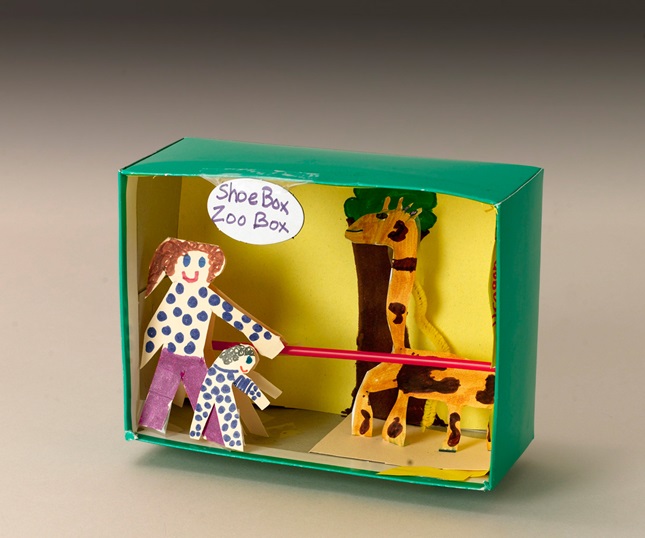 Shoe Box Zoo Box craft
