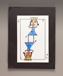 Queen of Hearts Card craft