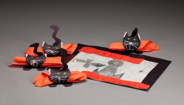 Spooky Cats on Your Table craft