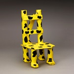 Leopard-Spot Doll Chair craft