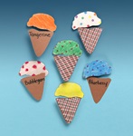 Ice Cream Cone Matching Game craft