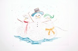 Winter Welcome Window craft