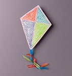 Texture Rubbing Mini-Kite lesson plan