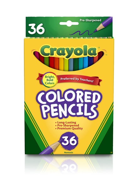 36 Colored Pencils