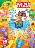 Sloths love Llamas Coloring Book