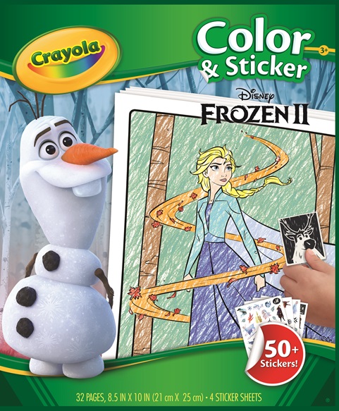 Color & Sticker Disney Frozen 2