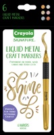 Liquid Metal Permanent Craft Markers