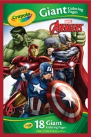 Giant Colouring Pages Marvel Avengers