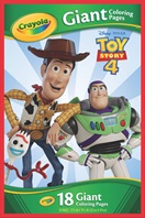 Giant Coloring Pages Toy Story 4
