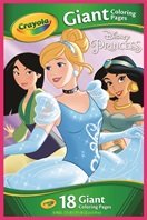 Giant Coloring Pages Disney Princess