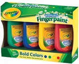 4 Washable Fingerpaints