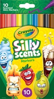 10 Silly Scents Slim Washable Markers