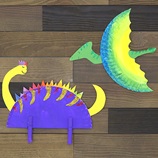 Dinosaur Paper Plate Craft