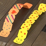 Paper Caterpillar Craft Video Link