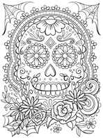 Halloween Sugar Skull