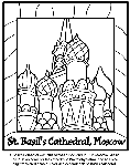 St. Basil's Cathedral Coloring Pages 6