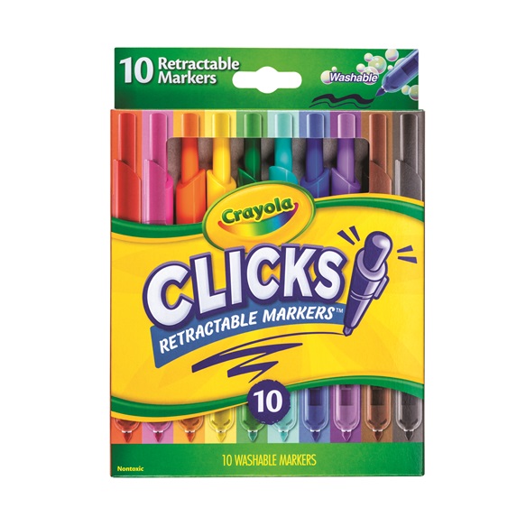 Clicks Retractable Markers